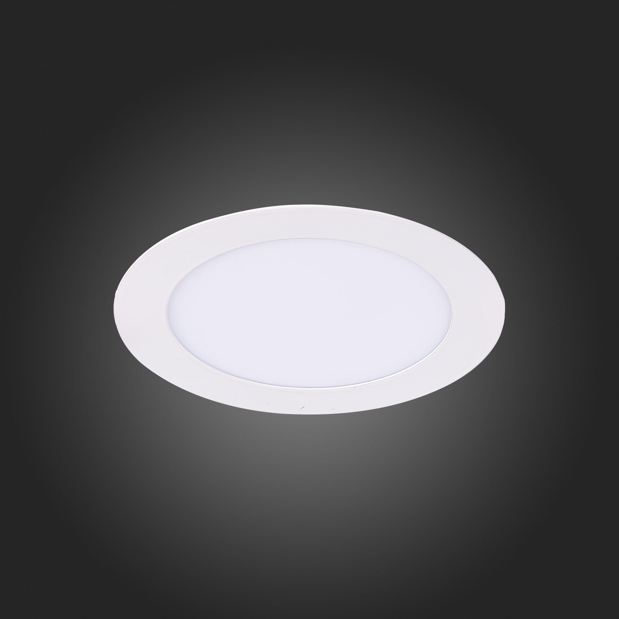 ST210.538.08 Св-к встр. Белый LED 1*8W 3000K 640Lm Ra80 110° IP20 D120xH30 220-240V Встраиваемые светильники