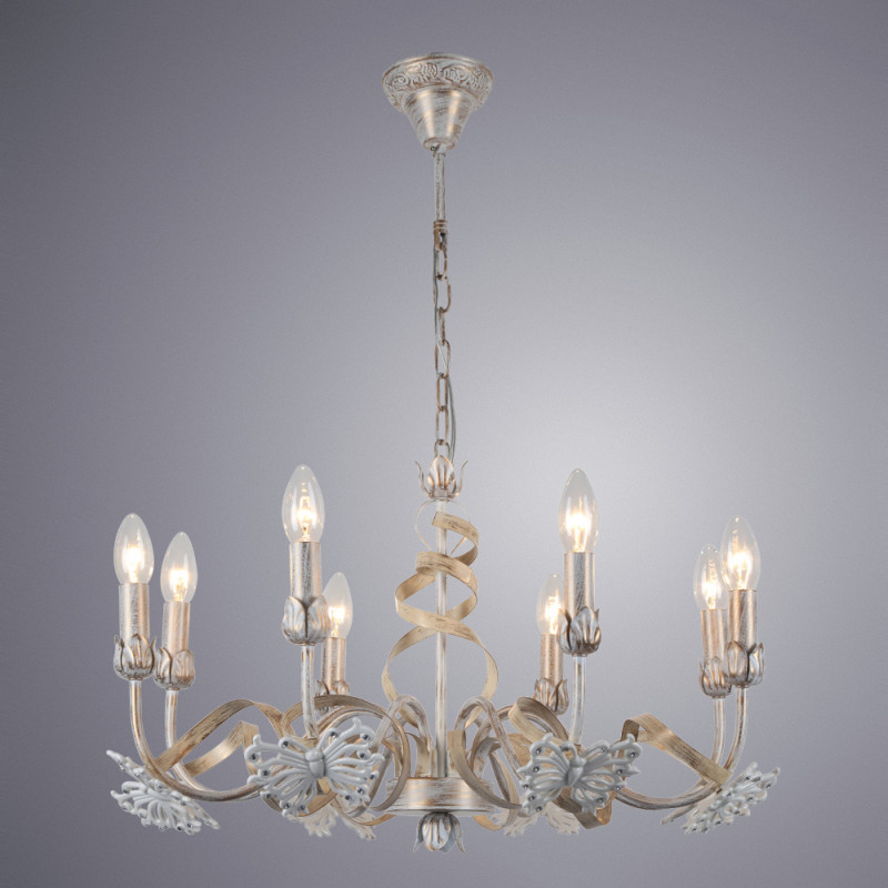 Подвесная люстра ARTE Lamp A8626LM-8WG