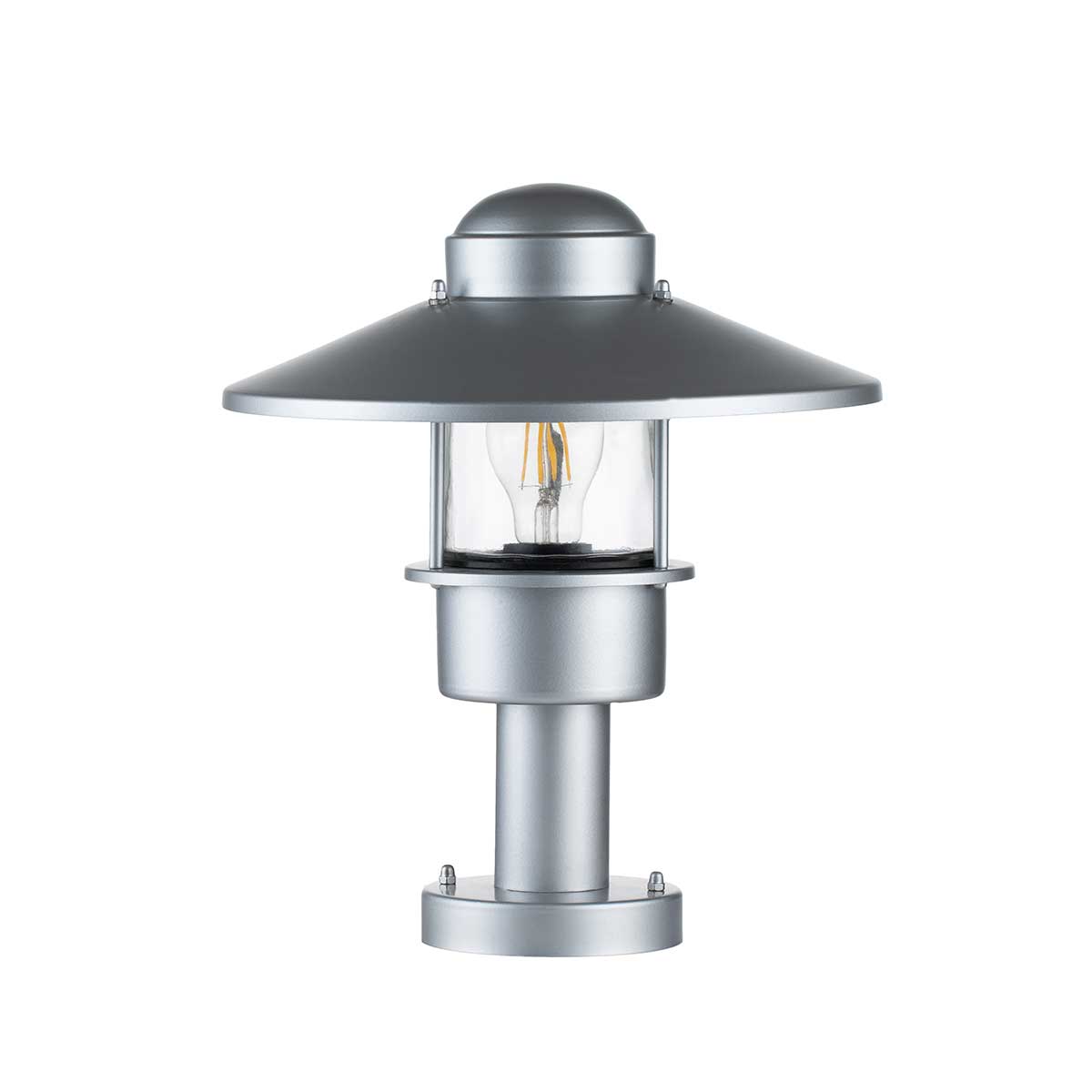 Фонарь-пьедестал Elstead Lighting, Арт. KLAMPENBORG-PED-SIL