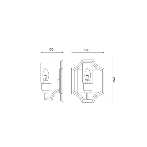 Бра Vele Luce VL4214W01