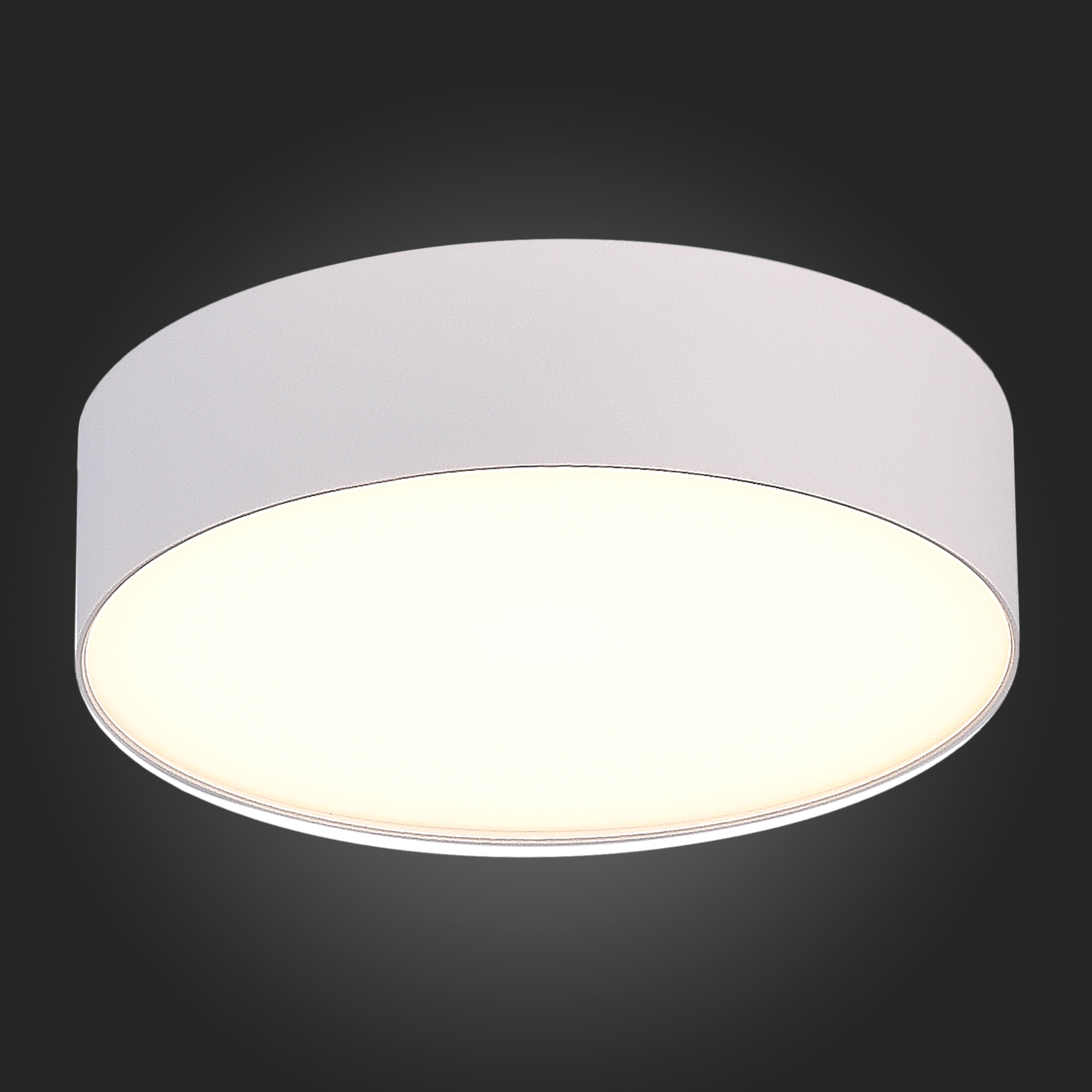 ST606.532.27 Светильник потолочный Белый LED 1*27W 3000K 2 340Lm Ra>85 120° IP20 D220xH55 185-265V Накладные светильники