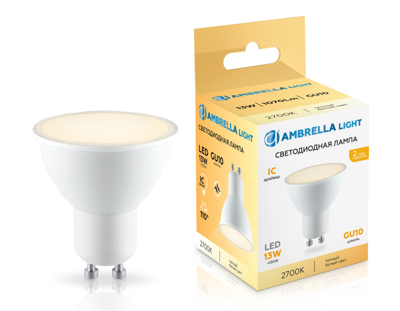 Светодиодная лампа Ambrella Light 181303