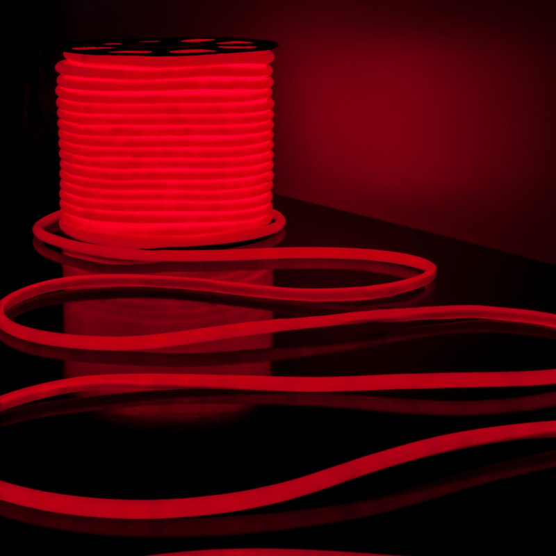 Гибкий неон Elektrostandard Гибкий неон LS003 9.6W 144Led 2835 IP67 16mm красн
