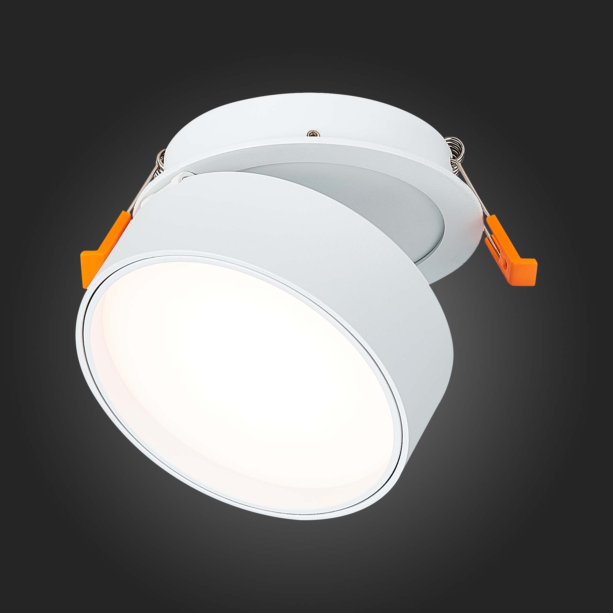 ST651.538.14 Встраиваемый поворотный светильник Белый LED 1*14W 3000K 1 100Lm Ra>90 120° IP20 D105xH Встраиваемые светильники