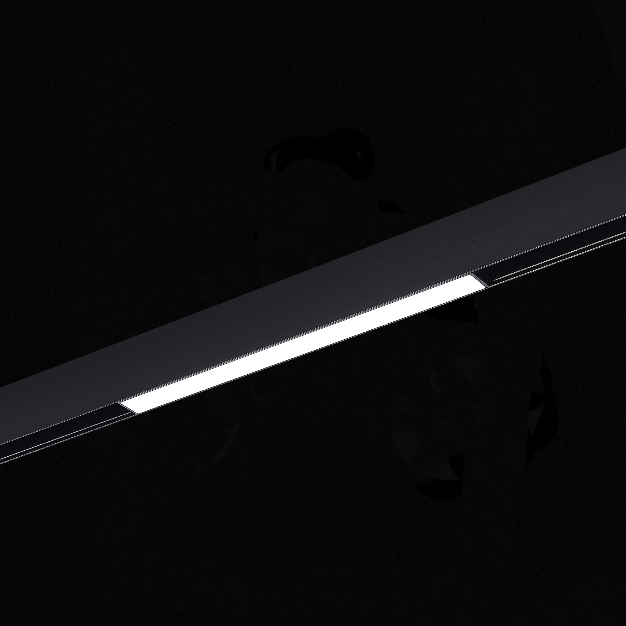 ST370.406.10 Магнитный трековый светильник SMART Черный LED 1*10W 3000K-6500K 960Lm Ra90 120° IP20 L SKYLINE 48