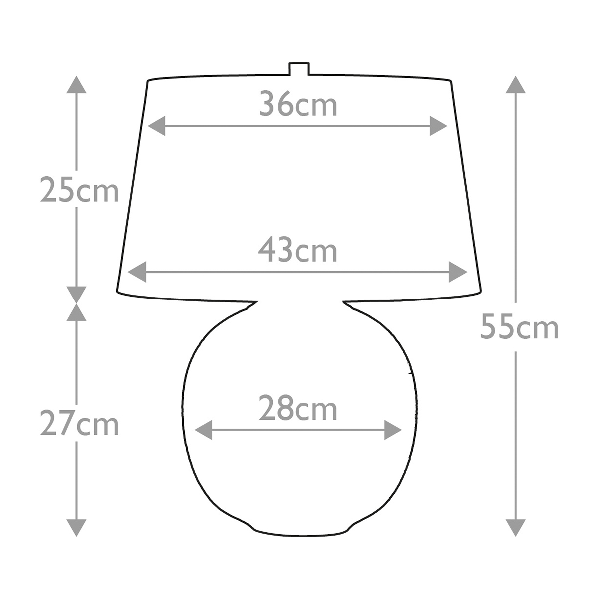 Настольная лампа Elstead Lighting, Арт. CAESAR-TL-SIL