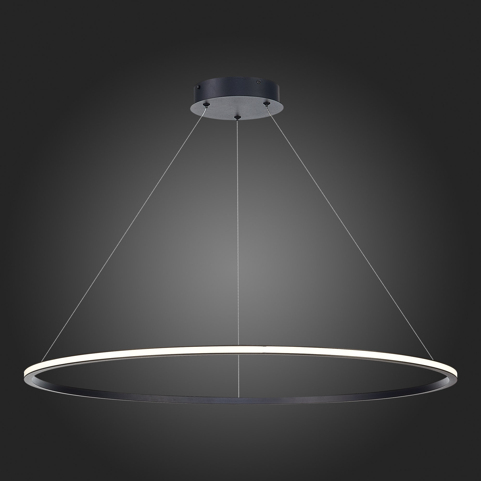 ST604.443.57 Светильник подвесной ST-Luce Черный/Белый LED 1*57W 4000K Подвесные светильники
