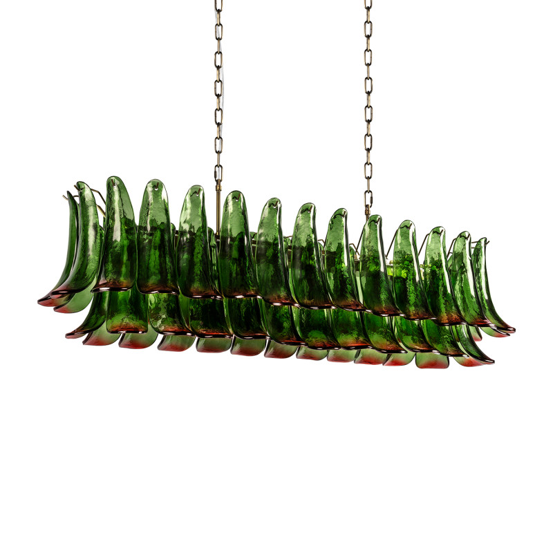 Подвесная люстра LOFT IT 10600/1200R Green red