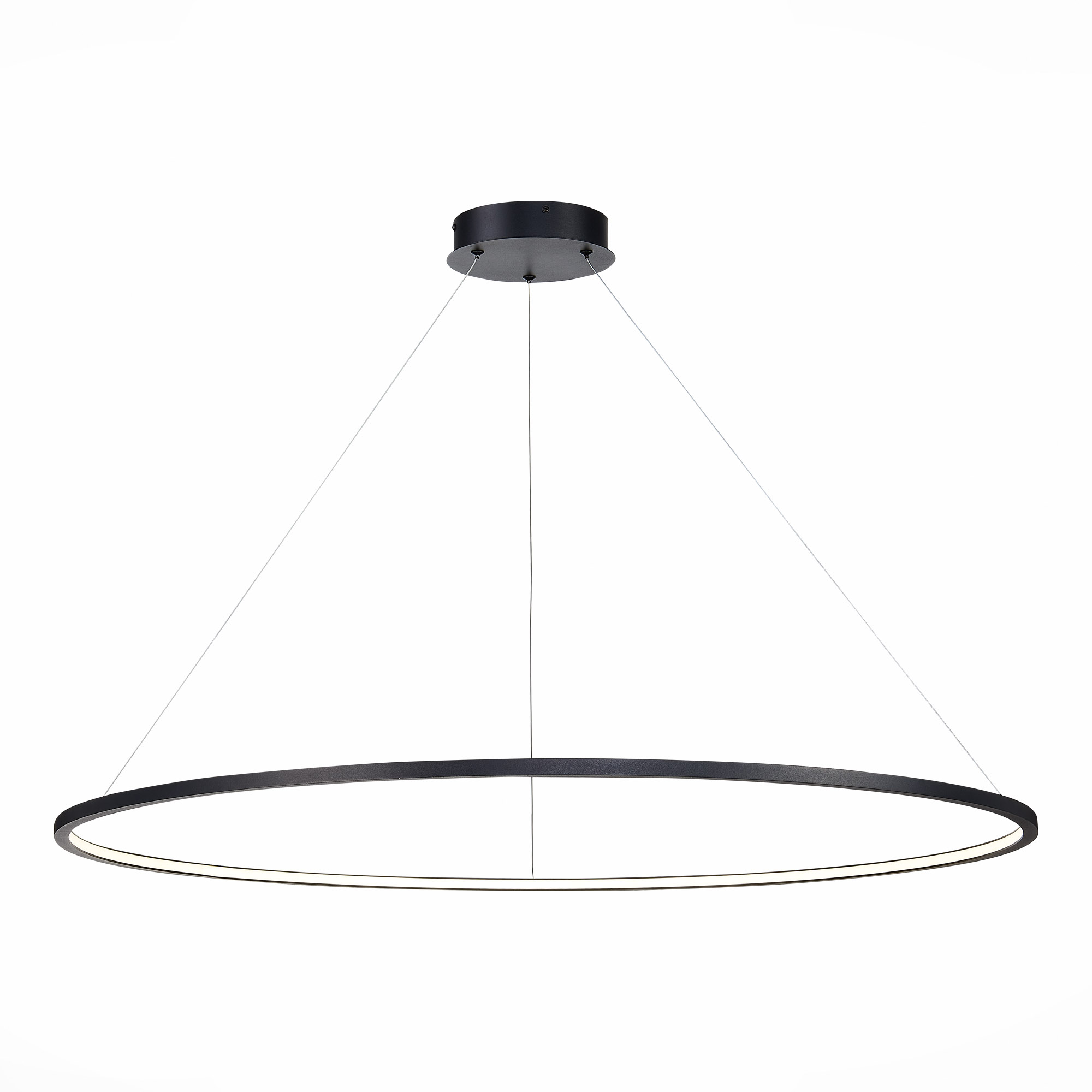 ST603.443.57 Светильник подвесной ST-Luce Черный/Белый LED 1*57W 4000K Подвесные светильники