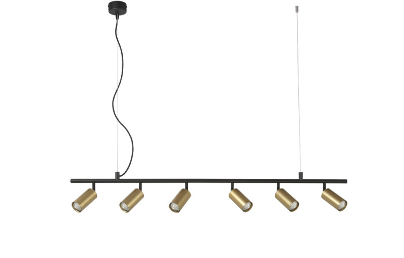 Подвесная люстра Crystal Lux CLT 015C6 L1200 BL-GO