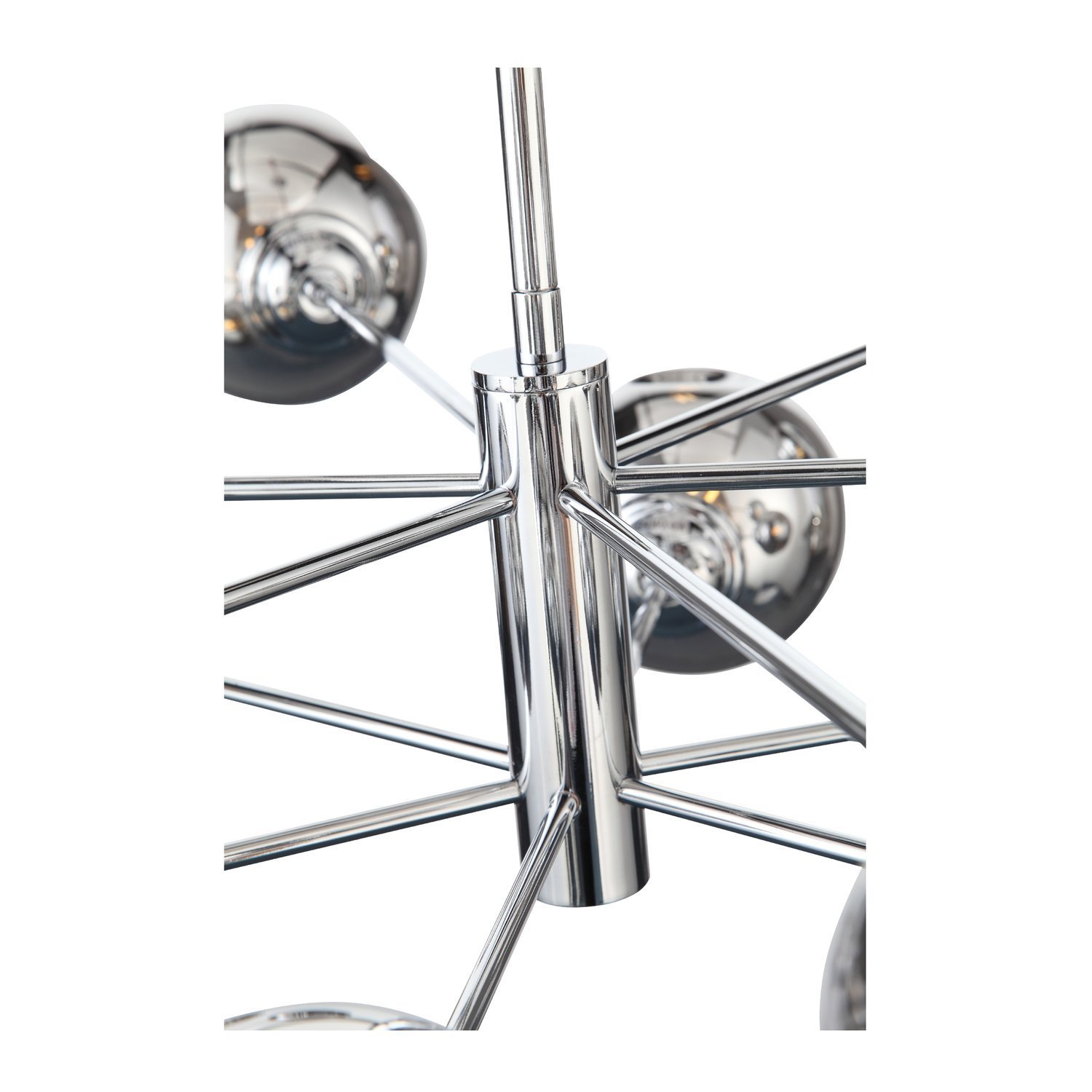SL1500.103.12 Светильник потолочный ST-Luce Хром/Дымчатый E14 12*40W FOVIA