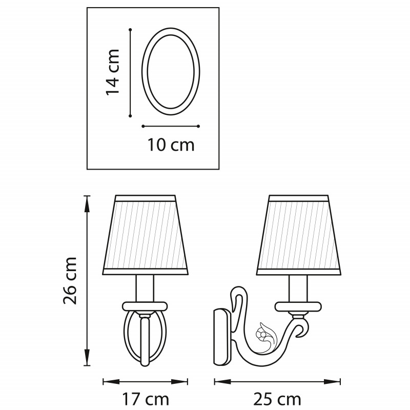 Бра Lightstar 779514