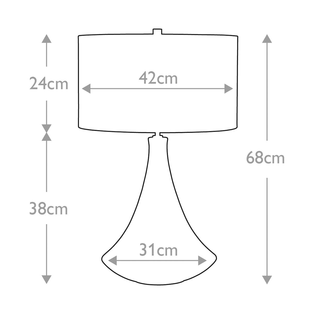 Настольная лампа Elstead Lighting, Арт. PINNER-TL
