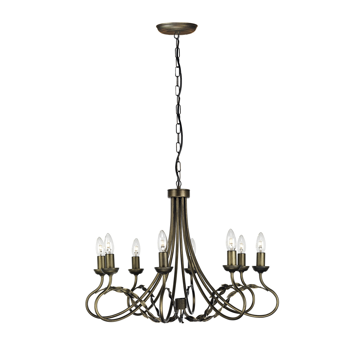 Люстра Elstead Interior, Арт. OV5-BLK-GOLD