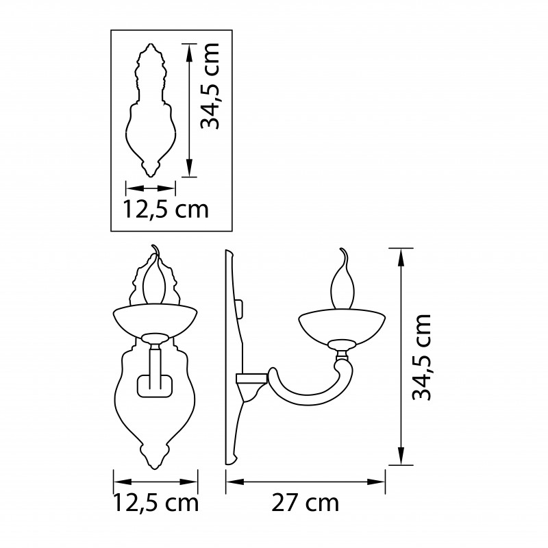 Бра Lightstar 697612