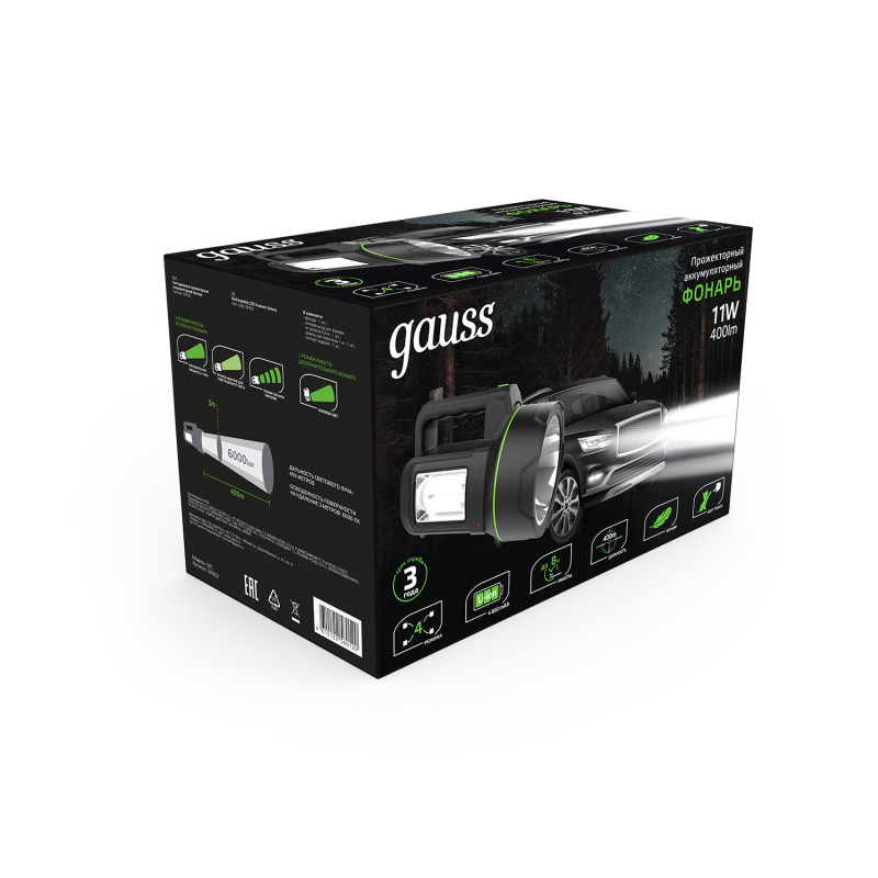 Фонарь Gauss GF602