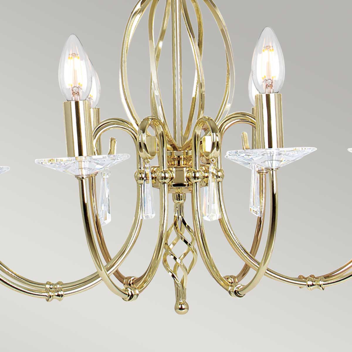 Люстра Elstead Interior, Арт. AG8-POL-BRASS