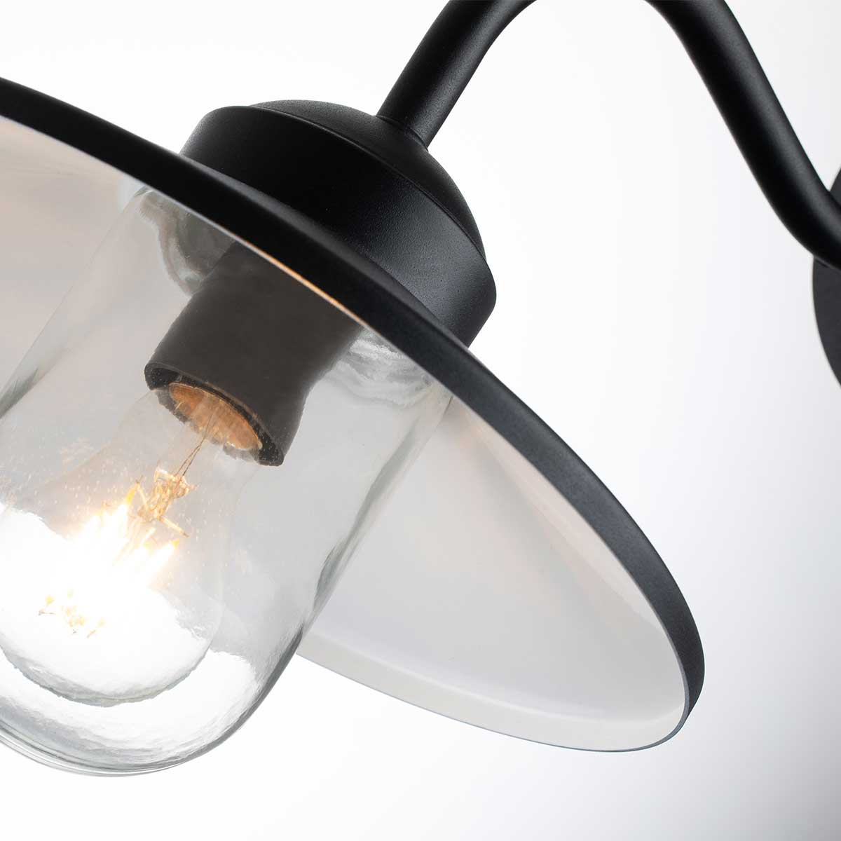Настенный фонарь Elstead Lighting, Арт. KLAMPENBORG-PIR-BK