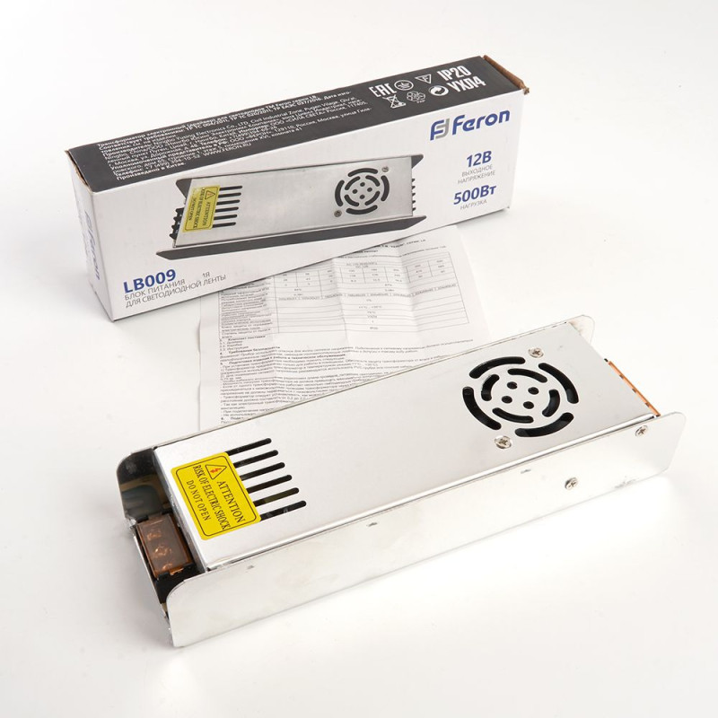 Блок питания для светодиодной ленты Feron 48009