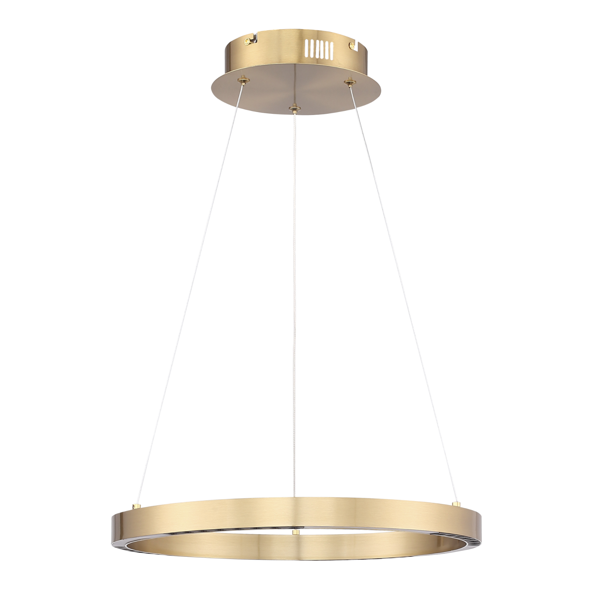 SL6238.323.01 Светильник подвесной ST-Luce латунь/латунь LED 1*25W 4000K PARILLA