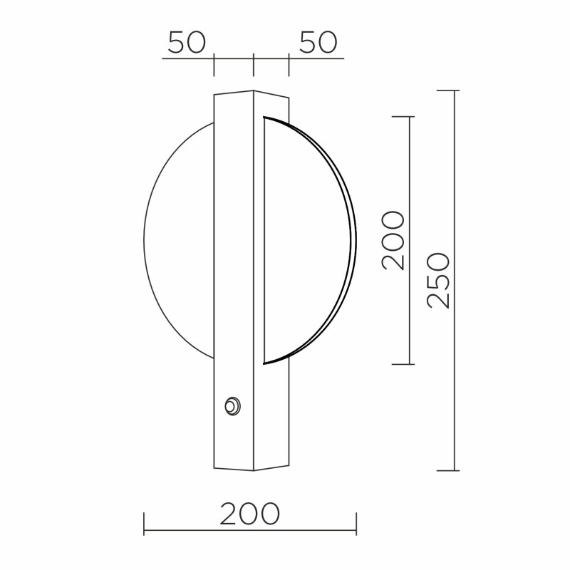 Бра LED4U L2230-300 WH