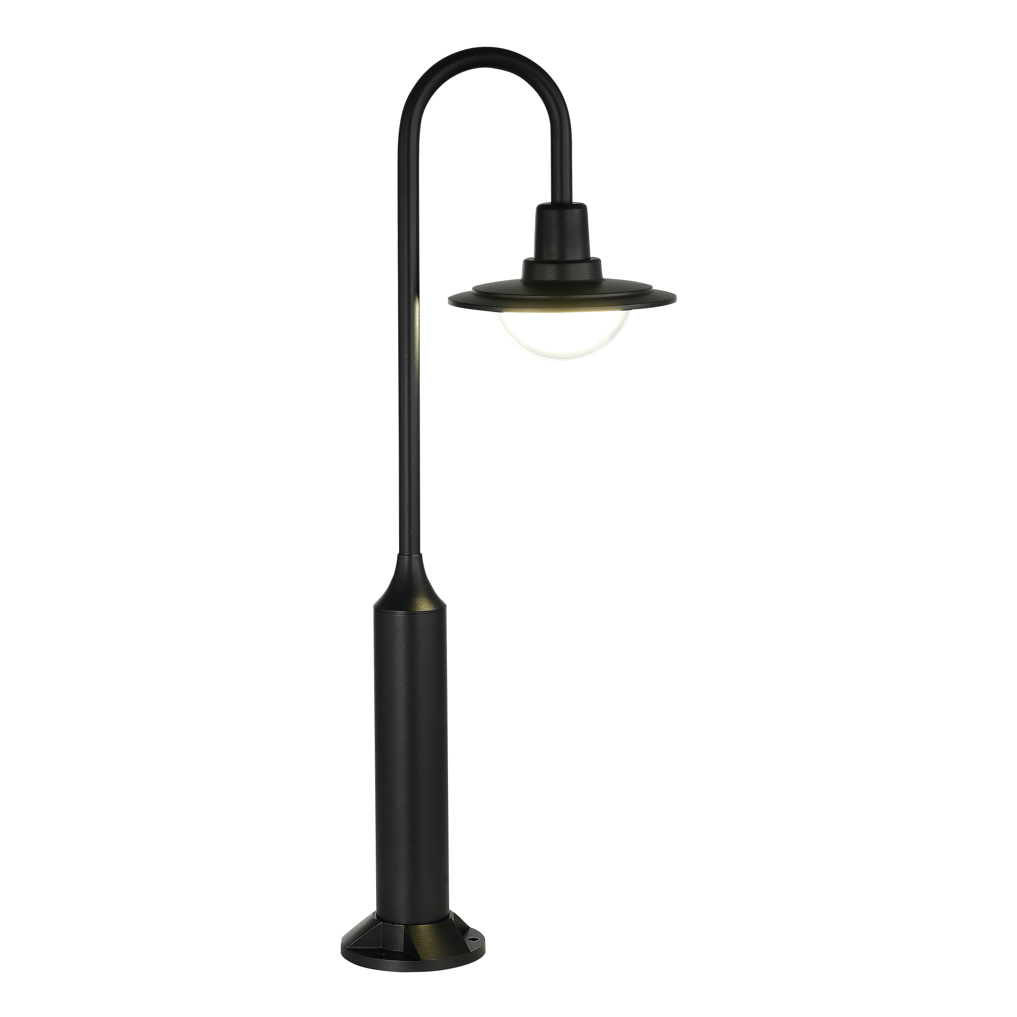 SL9512.405.01 Светильник уличный напольный ST-Luce черный/Прозрачный LED 1*10W 4000K PROCHE