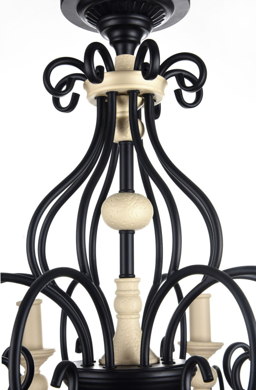 Подвесная люстра Maytoni H631-PL-08-B