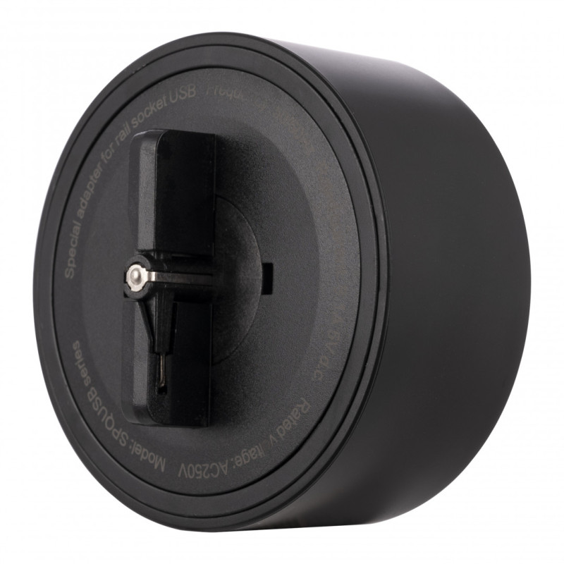 Трековая система розеток Arte Milano 399732TS/USB-Type-C Black