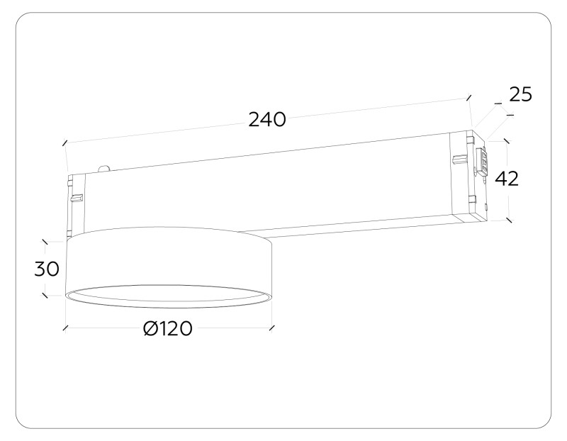 Светильник на шине Ambrella Light GL1381