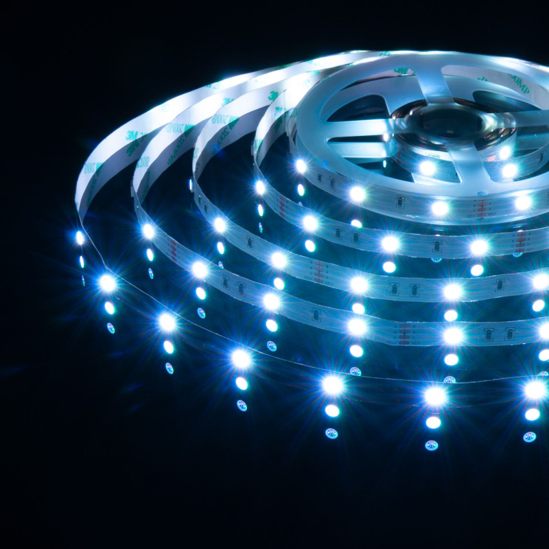 Лента Elektrostandard 5050/30 LED 7.2W IP20 [белая подложка] мультиколор