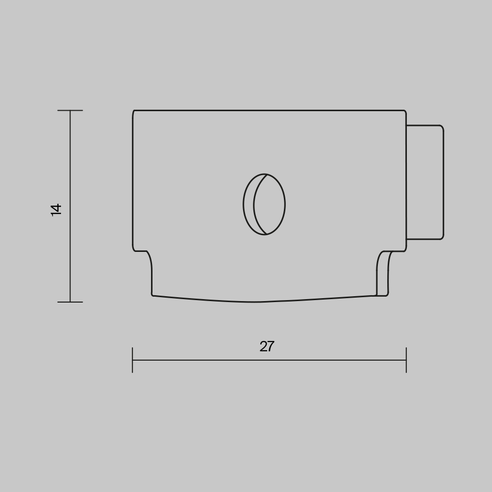 Комплектующие для профиля Led Strip ALM011EC