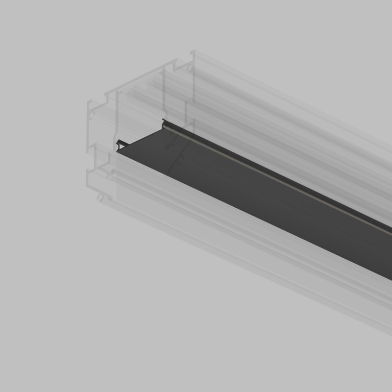 Экран для шинопровода Denkirs TR2010-BK