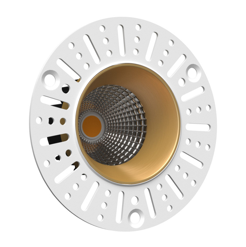 Влагозащищенный светильник ITALLINE IT02-028 gold 3000K