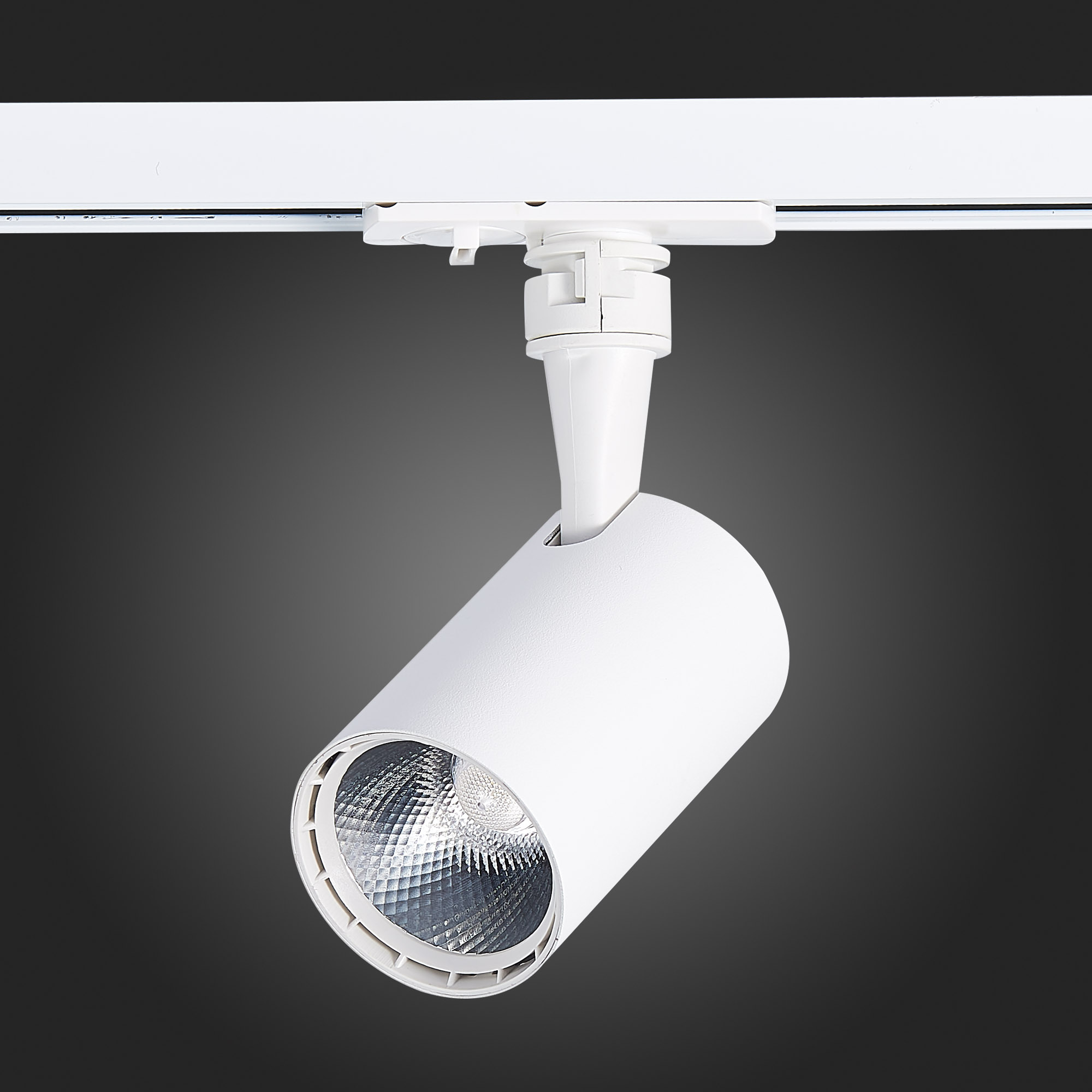 ST351.536.10.24 Св-к трек. Белый LED 1*10W 3000K 900Lm Ra?80 24° IP20 L98xW59xH154 100-240V BASE