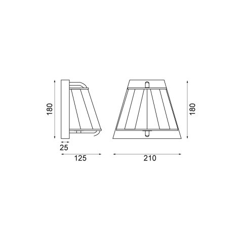 Бра Vele Luce VL4254W01