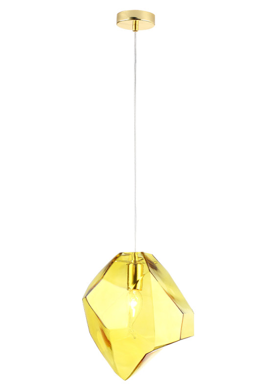 Потолочный детский светильник Crystal Lux NUESTRO SP1 GOLD/AMBER