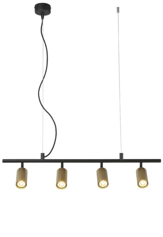 Подвесная люстра Crystal Lux CLT 015C4 L800 BL-GO