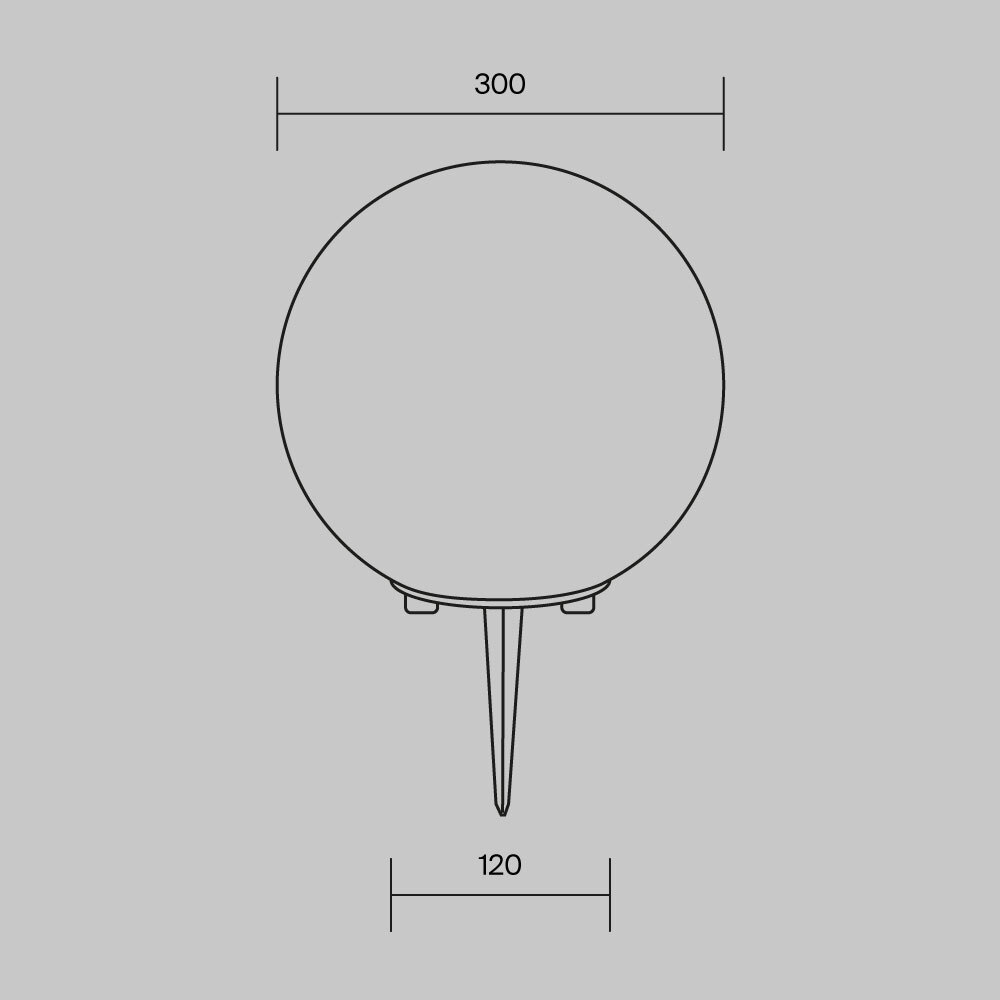 Ландшафтный светильник Outdoor O594FL-01W