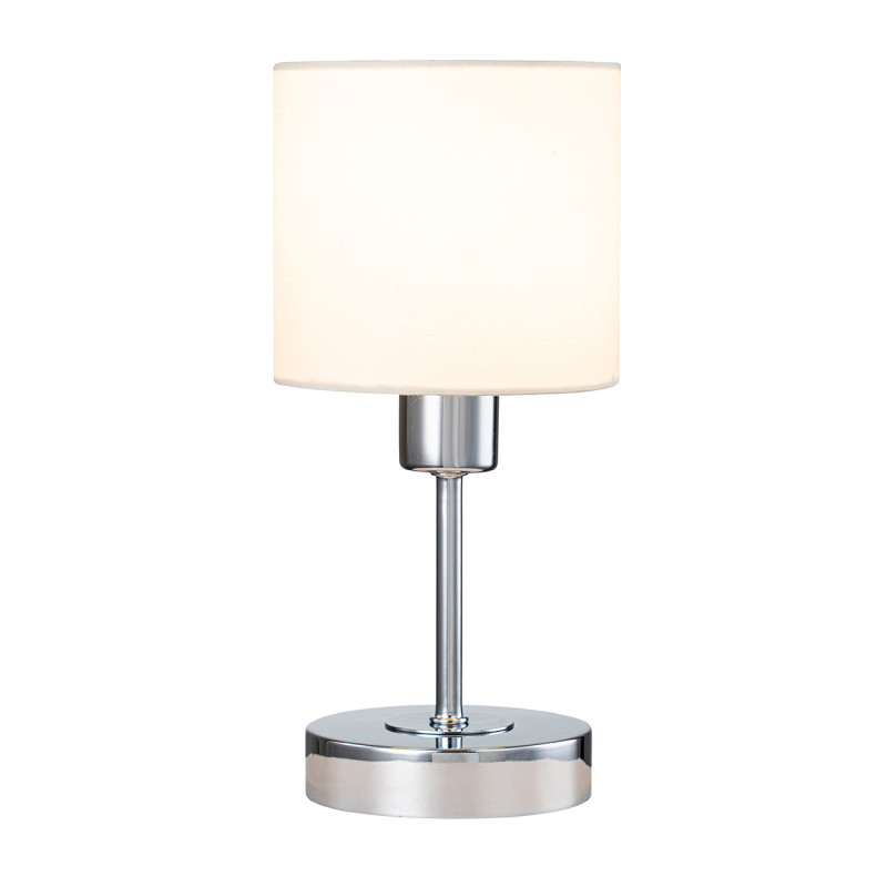 Настольная лампа Escada 1109/1 Chrome/Beige