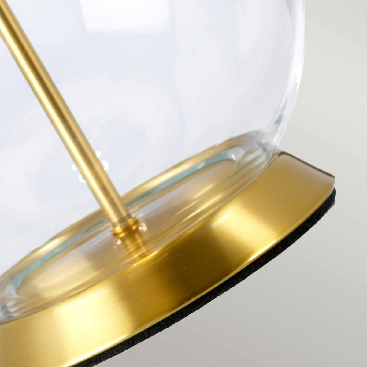 Настольная лампа Elstead Lighting, Арт. ORB-CLEAR-AB-BLK