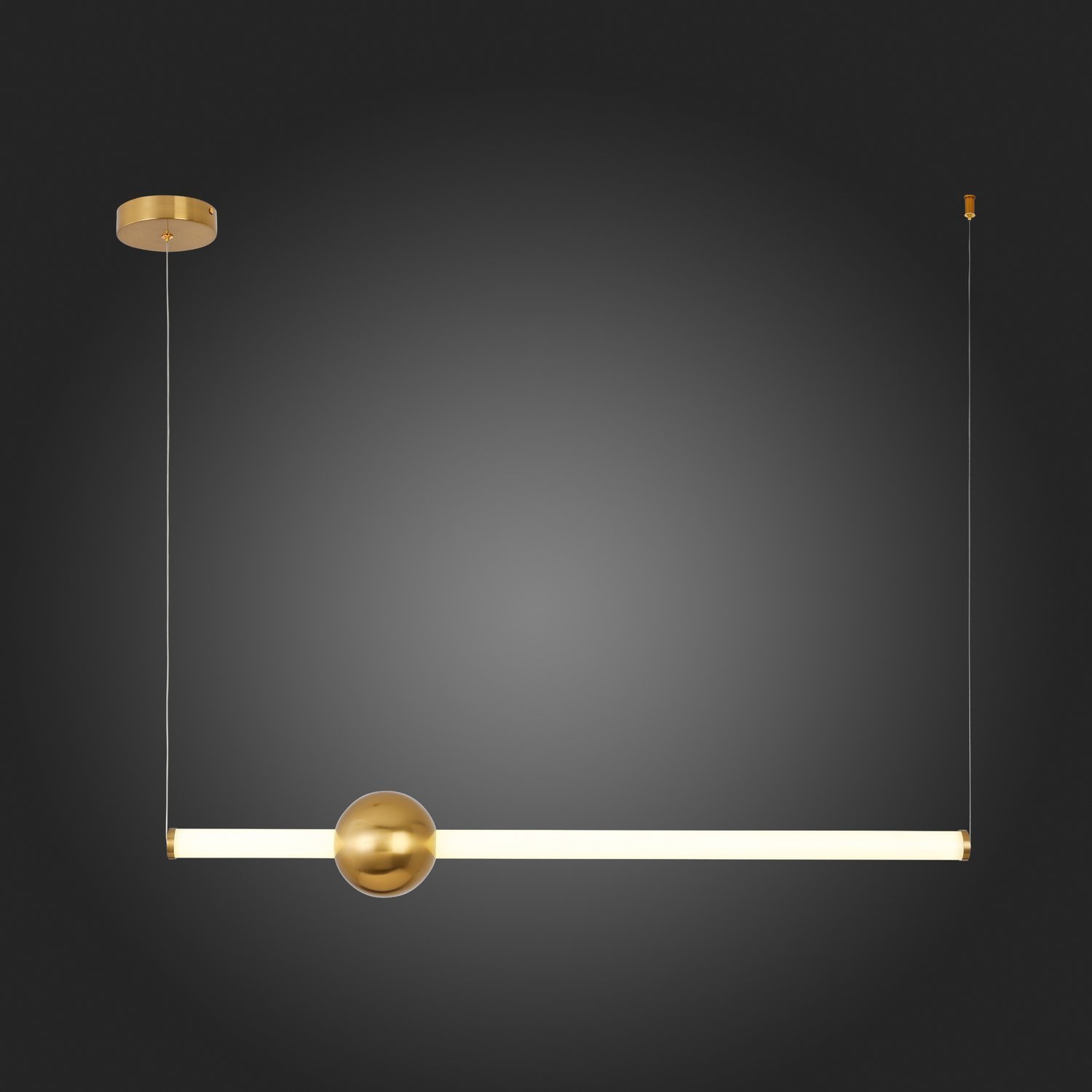 SL1222.203.01 Светильник подвесной ST-Luce Золотистый/Золотистый, Белый LED 1*18W 4000K ANGURRA