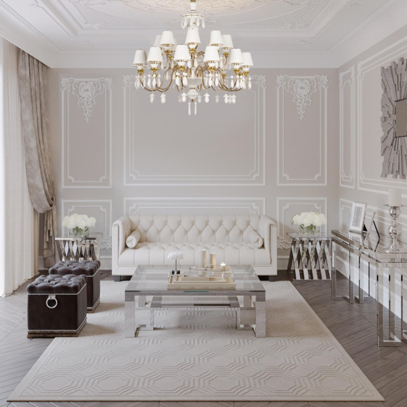 Подвесная люстра LOFT IT 10203/8 White