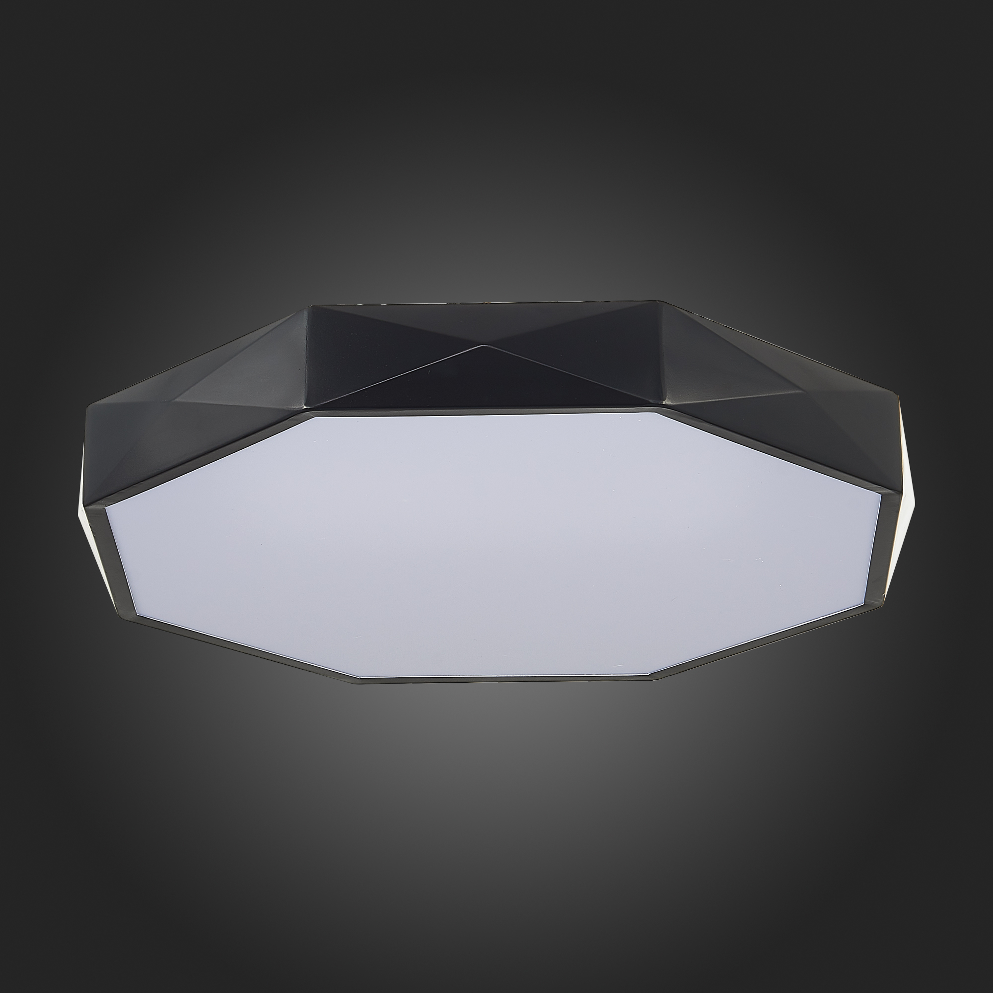 SLE200842-01 Светильник потолочный Черный/Белый LED 1*45W 3000K/4000K/6000K RONDO