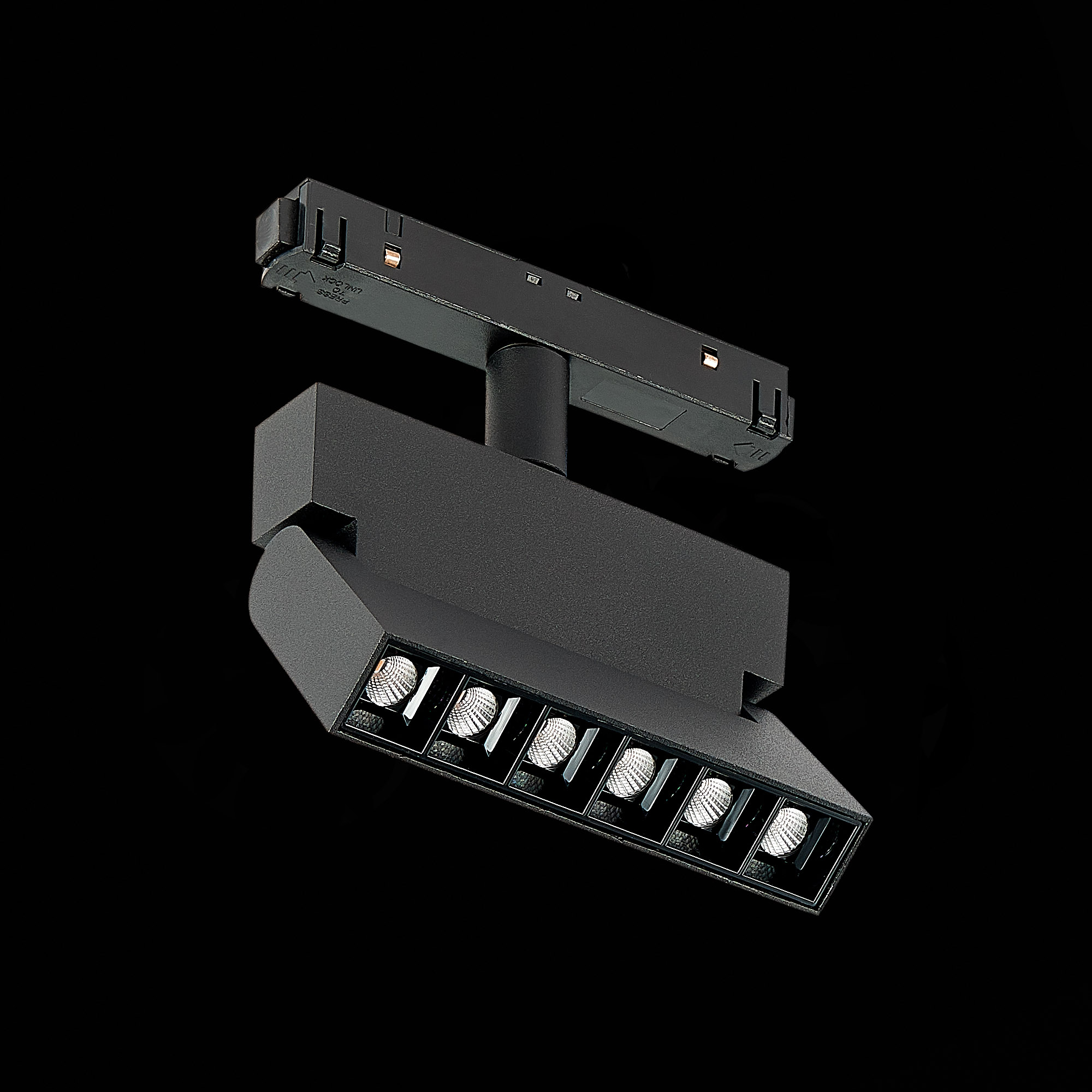 ST362.436.06 Магнитный трековый светильник Черный LED 1*6W 3000K 532Lm Ra>80 36° IP20 L120xW22xH134 SKYLINE 48