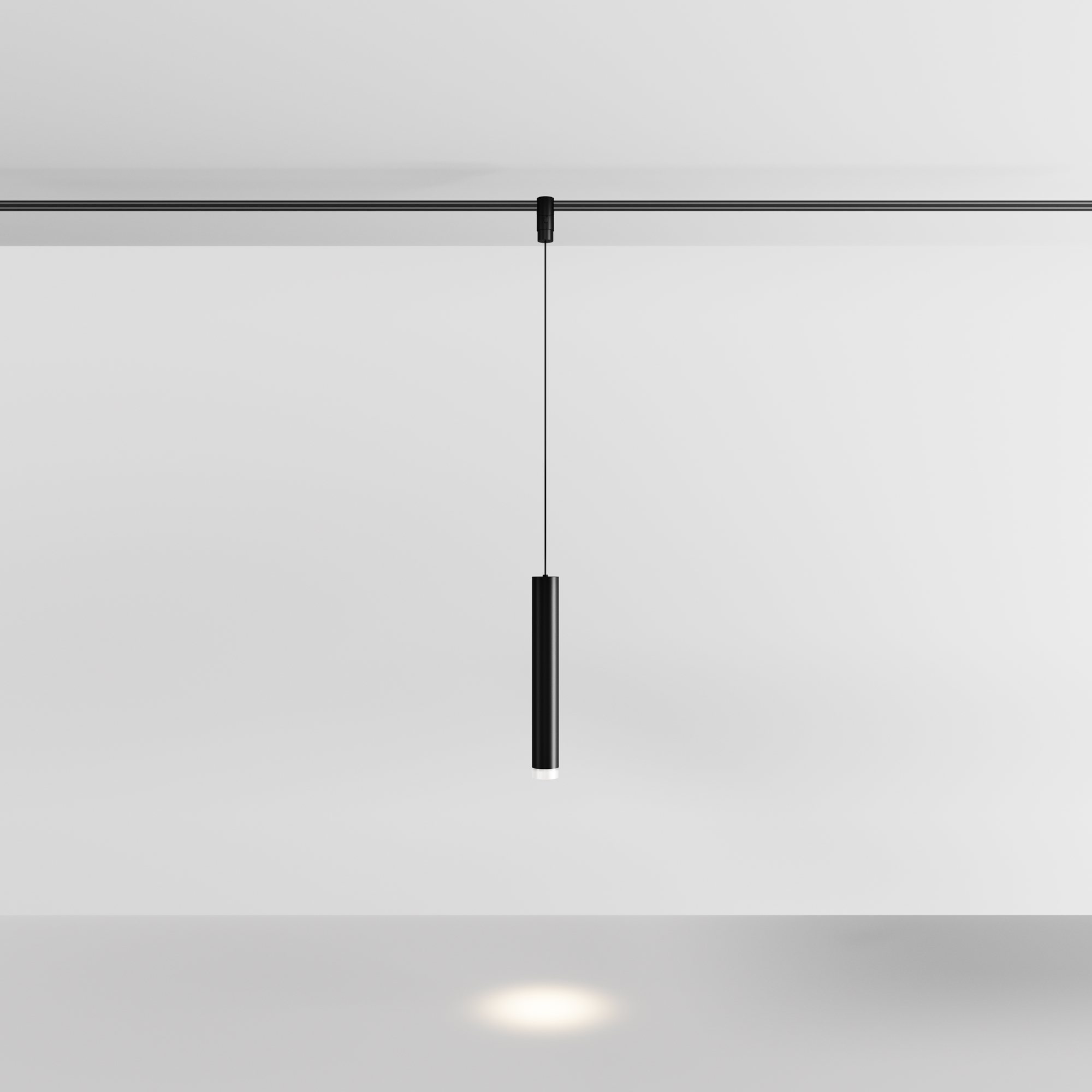 Трековый подвесной светильник Technical TR210-1-5W3K-M-B