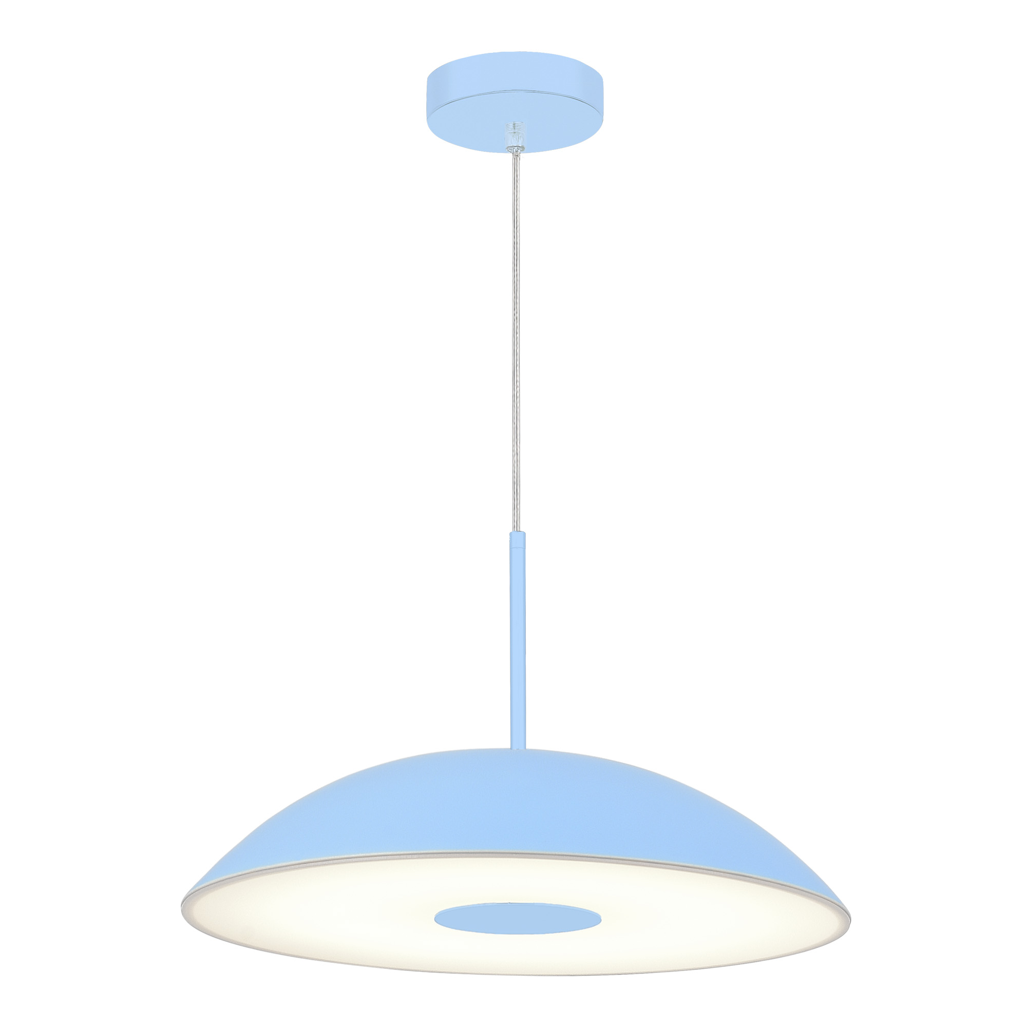 SL6128.703.01 Светильник подвесной ST-Luce Голубой/Голубой LED 1*24W 3000K LID