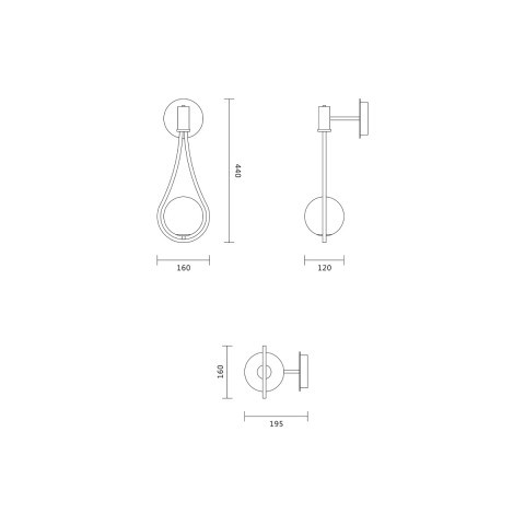 Бра Vele Luce VL5194W01
