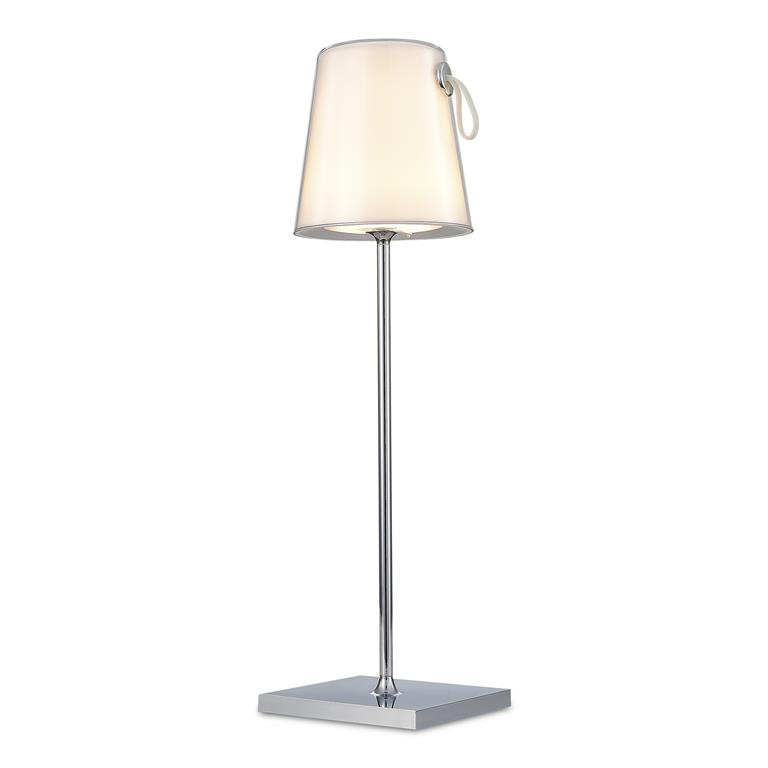 SL1009.104.01 Прикроватная лампа ST-Luce Хром/Белый LED 1*5W 3000K+RGB PORTALI