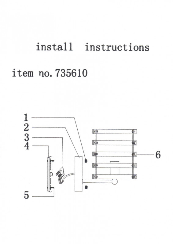 Бра Lightstar 735610