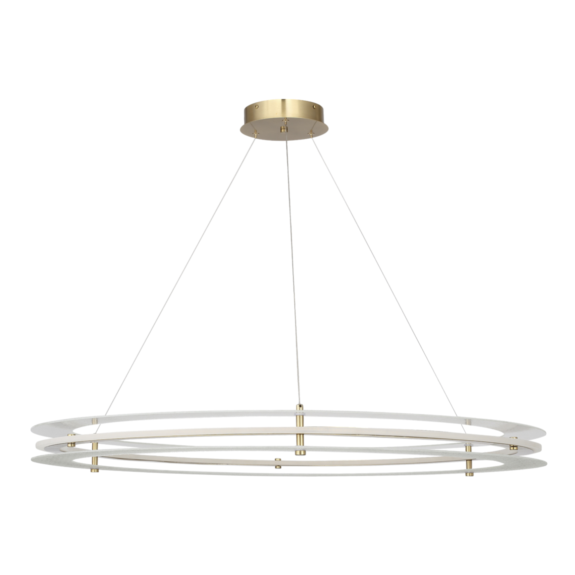 SL6245.213.01 Светильник подвесной ST-Luce золотистый/Прозрачный LED 1*70W 4000K FAGY